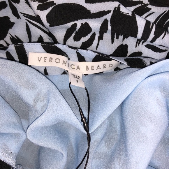 NEW WITH TAGS VERONICA BEARD Silk Vida Top - Picture 7 of 8